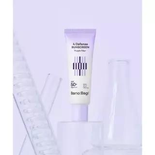 매장정품 BANOBAGI 4디펜스 퍼플 필터선스크린 SPF 50+ PA++++