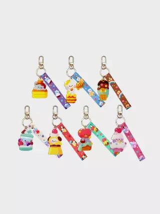 라인프렌즈 BT21 미니니 아크릴 스트랩 키링