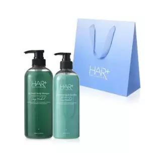 HAIRPLUS 오프레시 건성 두피 안티에이징 각질케어 쿨샴푸 헤어팩 선물세트 (기능성)