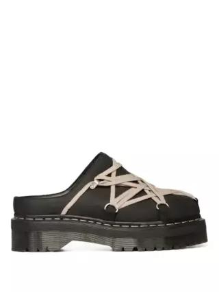 26FW 릭오웬스 X 닥터마틴 뮬 슬리퍼 DW02F1815 6001 09 BLACK