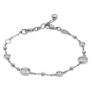 스와로브스키 우먼 Imber 소프트 팔찌 Rhodium 샤이니 화이트 5696079 1199059