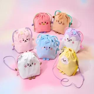 라인프렌즈 BT21 BABY JELLY SHOP 미니 스트링 크로스백