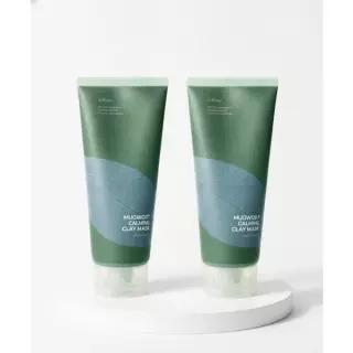 ISNTREE [SET] 머그워트 카밍 클레이 마스크 200ml+200ml (유통기한:2027.06.26)