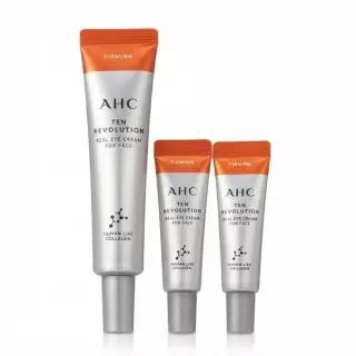 AHC 텐 레볼루션 리얼 아이크림 포 페이스 스페셜 퍼밍 세트