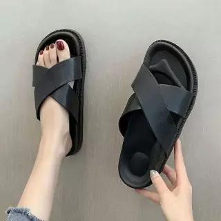 꼬임 슬리퍼 여성 꼬임