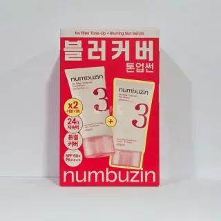넘버즈인 3번 도자기결 톤업베이지 선크림 50ml 01 블러, 2개