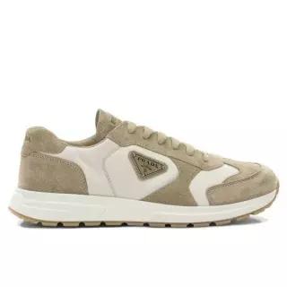 PRADA  26SS 프랙스 스웨이드 및 리나일론 스니커즈 2EE455 LOW F G000 F04CR