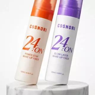[24H 완벽고정] 코스노리 24온 메이크업 픽서 120ml (파워스테이/글로우레이어)