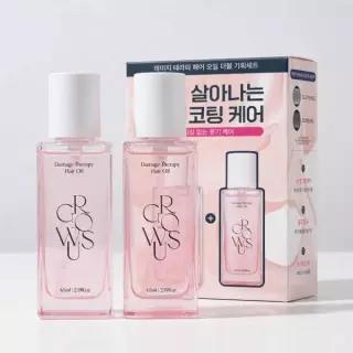 [생장미향/샤인광채] 그로우어스 데미지 테라피 헤어 오일 65ml 기획/단품