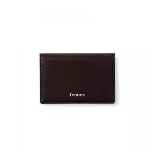 FENNEC CRINKLE SOFT 카드 케이스 - ESPRESSO
