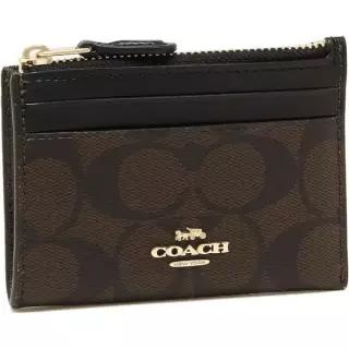 COACH 코치 F88208 여성 Outlet 코인 케이스 패스 시그니처 동전 미니지갑 Commuter Purse 395864