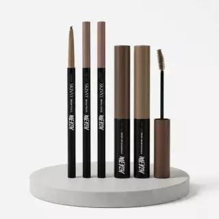 [NEW] 머지 더 퍼스트 스키니 브로우 듀오 (브로우펜슬, 브로우마스카라)