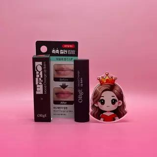 오브제 덱스 PICK 남자립밤 무드체인지 립밤 3g 립케어 &&& 내추럴 레드 날개형