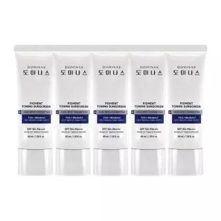 도미나스 피그먼트 톤업 트라넥삼산 선크림 40ml 5개 (50009427) 1031617