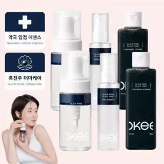 오키뷰티 흑진주 흑효모 마이크로바이옴 엑소좀 스킨에센스2+클렌징2+미스트2 SET 1031615