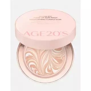 [파데프리]AGE20S 글로우 핏 수분광 톤업 선팩트 12.5g (본품+리필)
