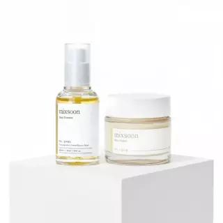 [광채선물추천] 믹순 콩 탄력보습 기프트세트 (콩 크림 50ml+콩 에센스 50ml)