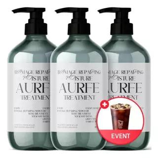 2+ 1 아우페 단백질 트리트먼트 1L 대용량 손상모 케어 콜라겐 헤어팩 린스 474555