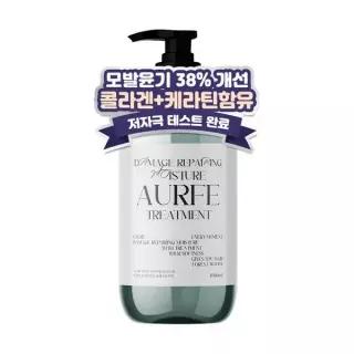 모발윤기 38%개선 아우페 단백질 트리트먼트 1L 극손상 손상모 대용량 콜라겐 헤어팩 린스 컨디셔너 474510
