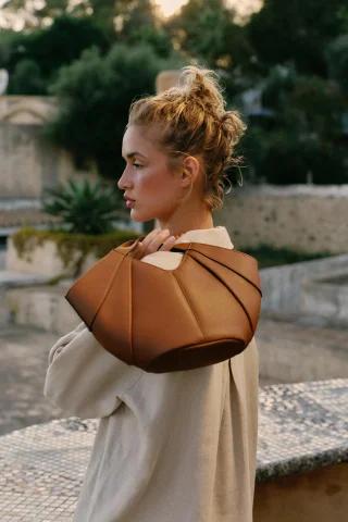 ZARA 핸드백 - 다크 샌드 6410/710/709 6410/710 132388 JC