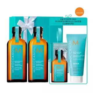 모로칸오일 공식 트리트먼트 100ML 듀오+펌핑기+본품 2종 474484