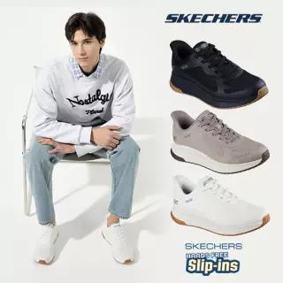 스케쳐스 남성용 밥스스쿼드 슬립인스 워킹화