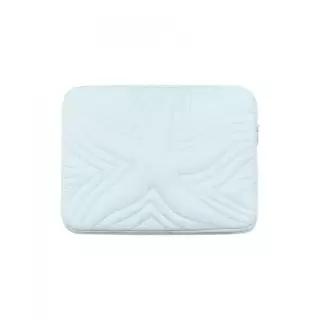 THECOLDESTMOMENT TCM bright logo laptop pouch (sky blue)