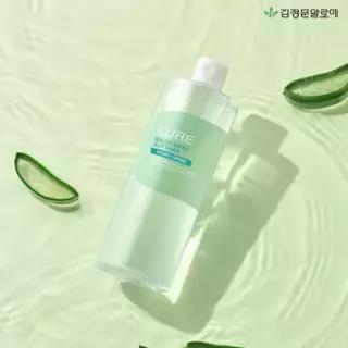 큐어 알로에 워터 젤리 토너 500ml 2개