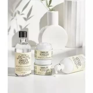 GREYMELIN [SET] 스마일리 투나잇 달팽이 영양보습 3종세트 (토너 130ml+에멀젼 130ml+크림 50g) 2450112