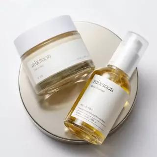 [광채/선물추천] 믹순 콩 탄력보습 기프트세트 (콩 크림 50ml+콩 에센스 50ml)