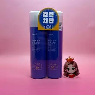 식물나라 워터프루프 알로에 쿨링 선 스프레이 100mL &&& 1+1