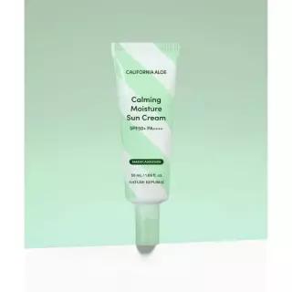 NATURE REPUBLIC 캘리포니아 알로에 진정 수분 선크림 SPF50+PA++++