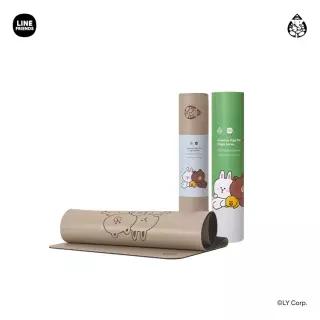 가네샤요가프랍스 가네샤 요가매트 라인프렌즈 에디션 6mm, 프렌즈 Oat Beige