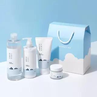 라운드랩 1025 독도 데일리 4종 세트 토너 500ml + 로션 400ml 클렌저 150ml 크림 80ml