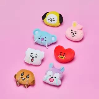 라인프렌즈 BT21 오늘의 기분 엉엉 인형 뱃지