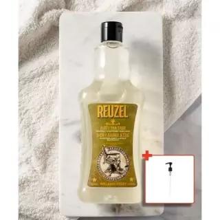 매장정품 REUZEL 올인원 티트리 샴푸 1000ml / 리터펌프 증정