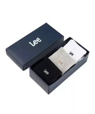 리 LEE 여성 치 로고 삭스 PACK 믹스