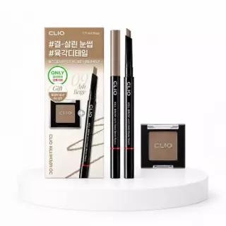 [단독기획] 클리오 킬브로우 오토하드브로우 펜슬 단품/기획 (+컨실러펜슬 증정)