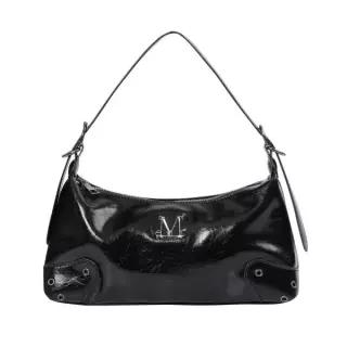 [국내정품] [10월 22일 배송] 무센트 크로스백 바브 메탈 로고 2웨이 아일렛 남녀공용 217202