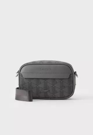 Lacoste 라코스테 리포터 백 - 크로스백 회색/검정 8105281
