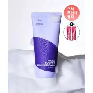 매장정품 ISNTREE 어니언 뉴페어 클렌징폼 150ml(증정: 플럼 부스터 2ml 2EA)