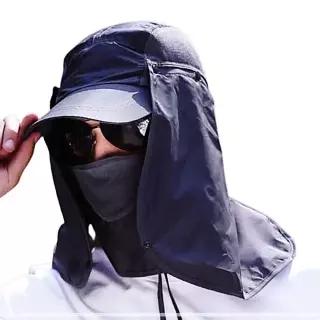 낚시모자등산모자 일모 가리개 여자 운동일모얼굴가리개 단체모자선물여행 작업모썬캡선물 여행 마스크그늘막썬캡 61W993A41