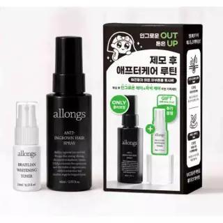 [단독기획] 알롱 안티 인그로운 헤어 스프레이 60ml 기획(+ 토너 10ml )