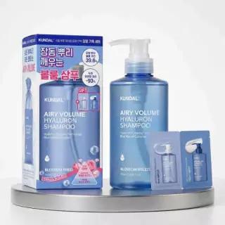 [뿌리볼륨UP] 쿤달 히알루론 두피케어 볼륨 샴푸 500ml 블라썸 브리즈 단독기획세트