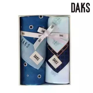 닥스 남성 나염 손수건 2매 세트 DKD1414 DKI1404