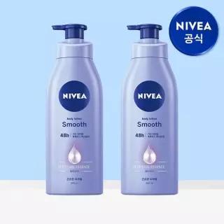 니베아 스무드 바디로션 400ml 2개
