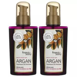 [브랜드세일+핸드크림60ml] 아르간 오일 헤어에센스 퍼퓸 120ml 2개 헤어오일 세럼 손상모 영양 끈적임없는