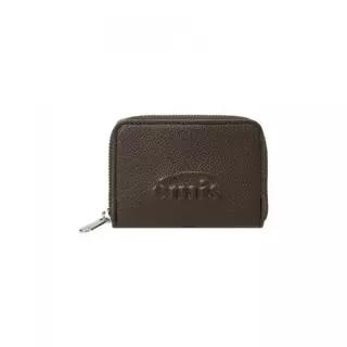 이미스 GRAIN 로고 ZIP WALLETBROWN