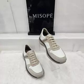 [미소페]By미소페 남성 캐주얼 레더 스니커즈 122HH430PT009 IVORY 2_JJ