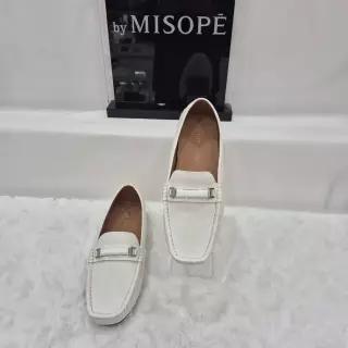 [미소페]By미소페 여성 클래식 메탈 포인트 로퍼 112HH439PT010 WHITE 2_JJ